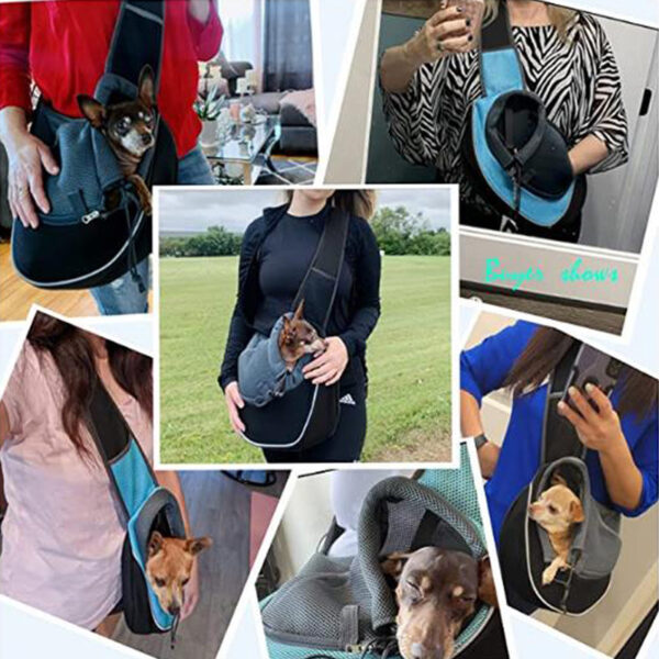 Carrying Pets Bag Women Outdoor Portable Crossbody Bag For Dogs Cats Pet Products - Image 11