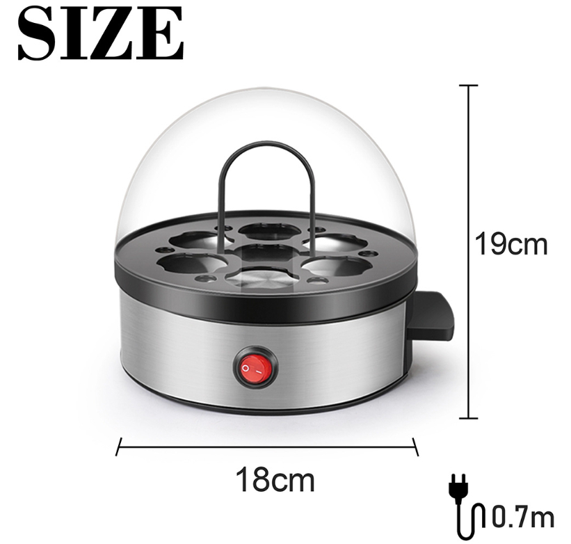 Multifunctional Egg Cooker Mini Egg Steamer Breakfast Egg Steamer - Image 6