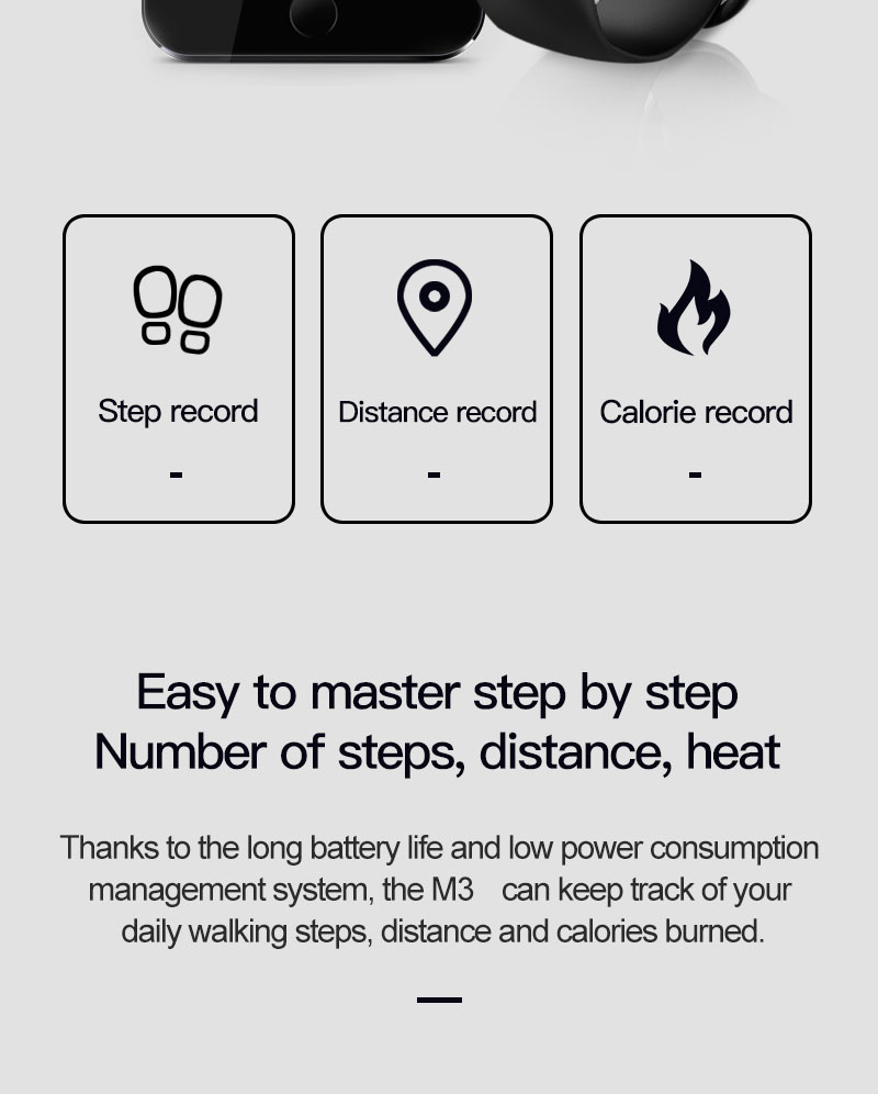 Compatible With , Smart Bracelet Heart Rate And Blood Pressure Exercise Meter Step Information Push Smart Reminder Color Bracelet - Image 14