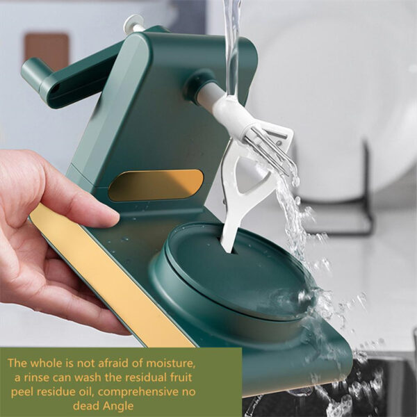 Hand-cranked Multifunctional  Peeler Machine Home Peeler Cutter Kitchen Slicer Tools With Gadgets Fruit  Corer Kitchen Gadgets - Image 13