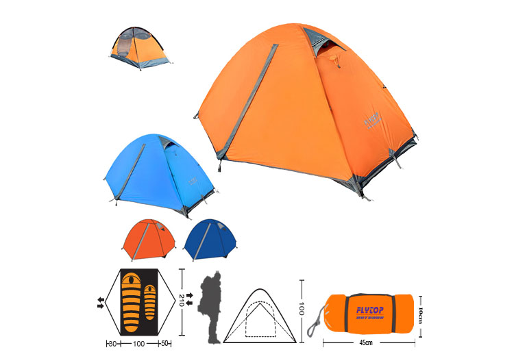 Outdoor Double Camping Rainproof Tents Outdoor Camping High Mountain Snowfield Ultra-light Camping Equipment - Image 21