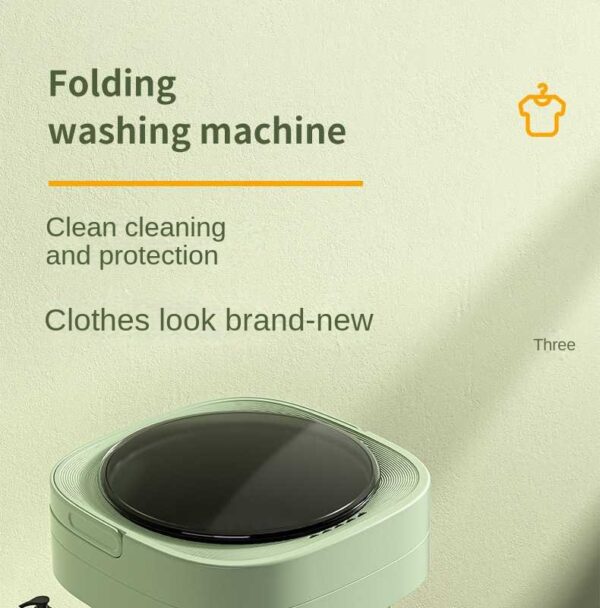 Mini Foldable Washing Machine Portable Mini Socks Underwear Panties Washing Machine Big Capacity 3 Models With Spinning Dry Gadgets - Image 26