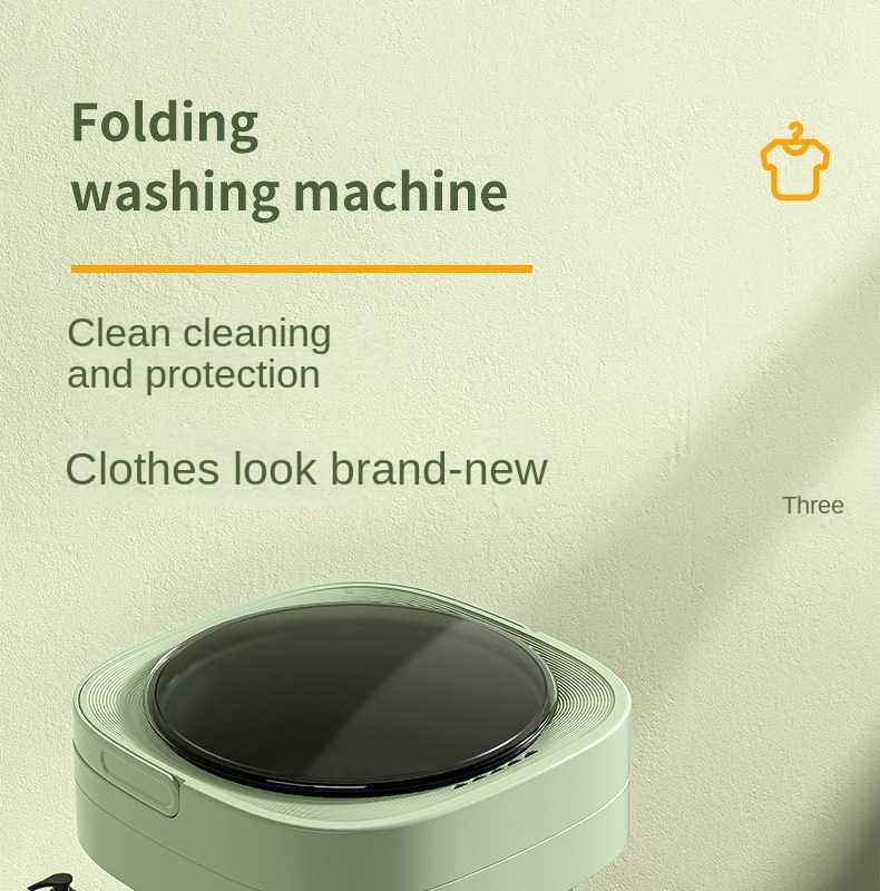 Mini Foldable Washing Machine Portable Mini Socks Underwear Panties Washing Machine Big Capacity 3 Models With Spinning Dry Gadgets - Image 26