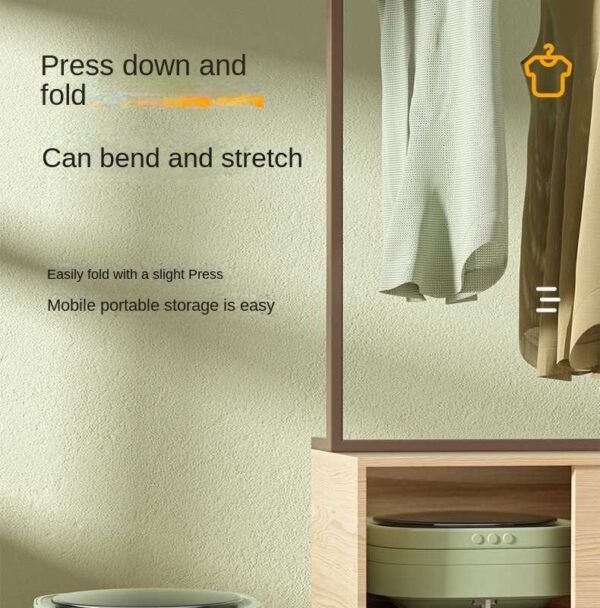 Mini Foldable Washing Machine Portable Mini Socks Underwear Panties Washing Machine Big Capacity 3 Models With Spinning Dry Gadgets - Image 29