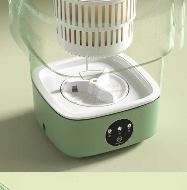 Mini Foldable Washing Machine Portable Mini Socks Underwear Panties Washing Machine Big Capacity 3 Models With Spinning Dry Gadgets - Image 23