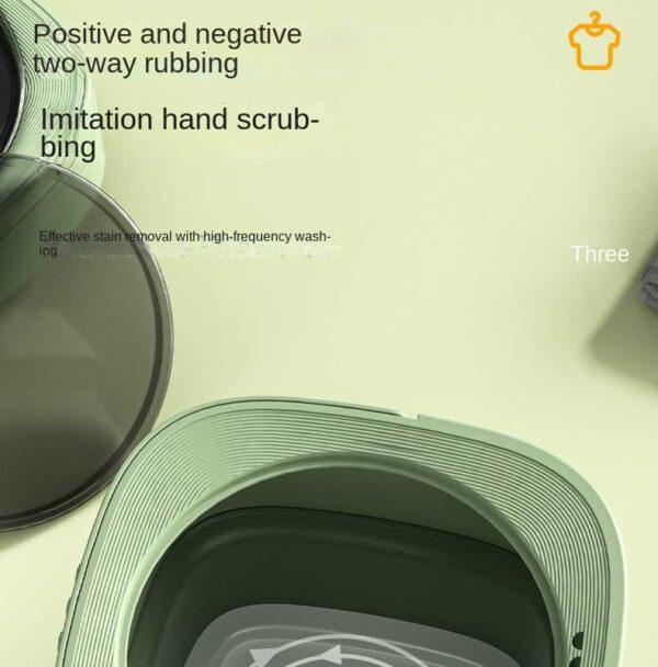 Mini Foldable Washing Machine Portable Mini Socks Underwear Panties Washing Machine Big Capacity 3 Models With Spinning Dry Gadgets - Image 24
