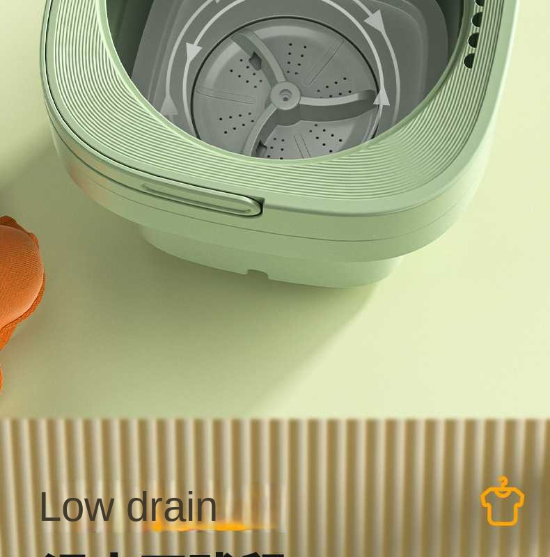 Mini Foldable Washing Machine Portable Mini Socks Underwear Panties Washing Machine Big Capacity 3 Models With Spinning Dry Gadgets - Image 25