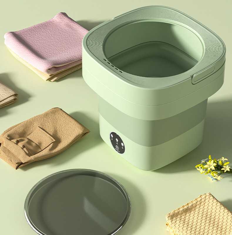Mini Foldable Washing Machine Portable Mini Socks Underwear Panties Washing Machine Big Capacity 3 Models With Spinning Dry Gadgets - Image 13