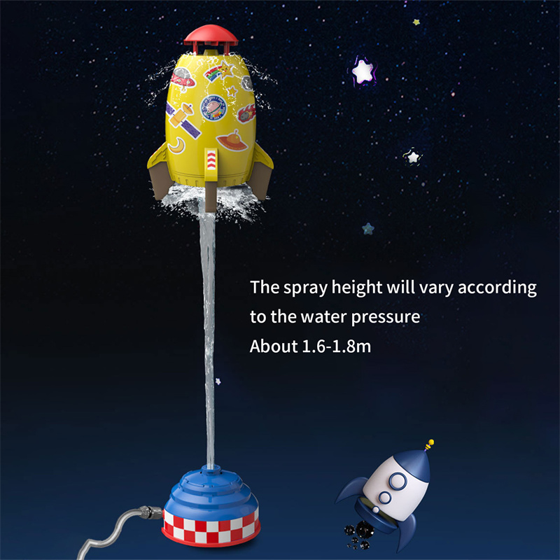 Rocket Launcher Toys Outdoor Rocket Water Pressure Lift Sprinkler Toy  Interaction In Garden Lawn Water Spray Toys For Kids Summer Gadgets - Image 12