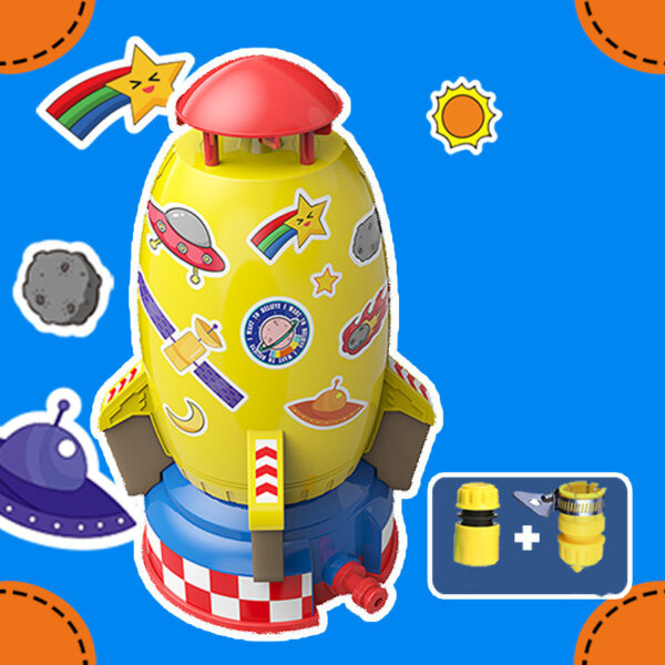 Rocket Launcher Toys Outdoor Rocket Water Pressure Lift Sprinkler Toy  Interaction In Garden Lawn Water Spray Toys For Kids Summer Gadgets - Image 17