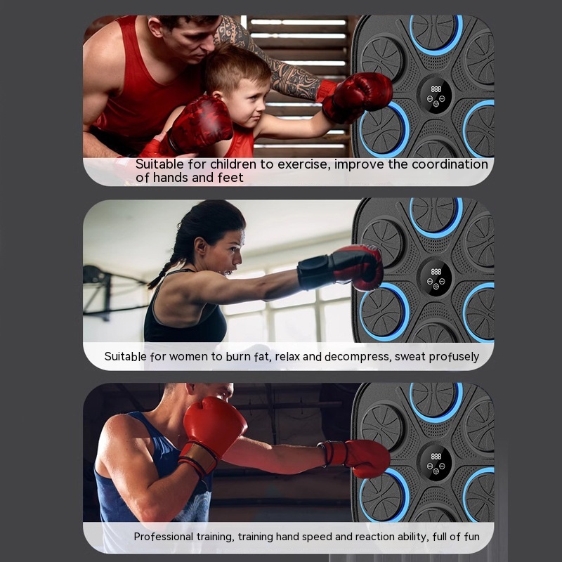 Music Boxing Target Training Wall Target Fitness Equipment - Image 13
