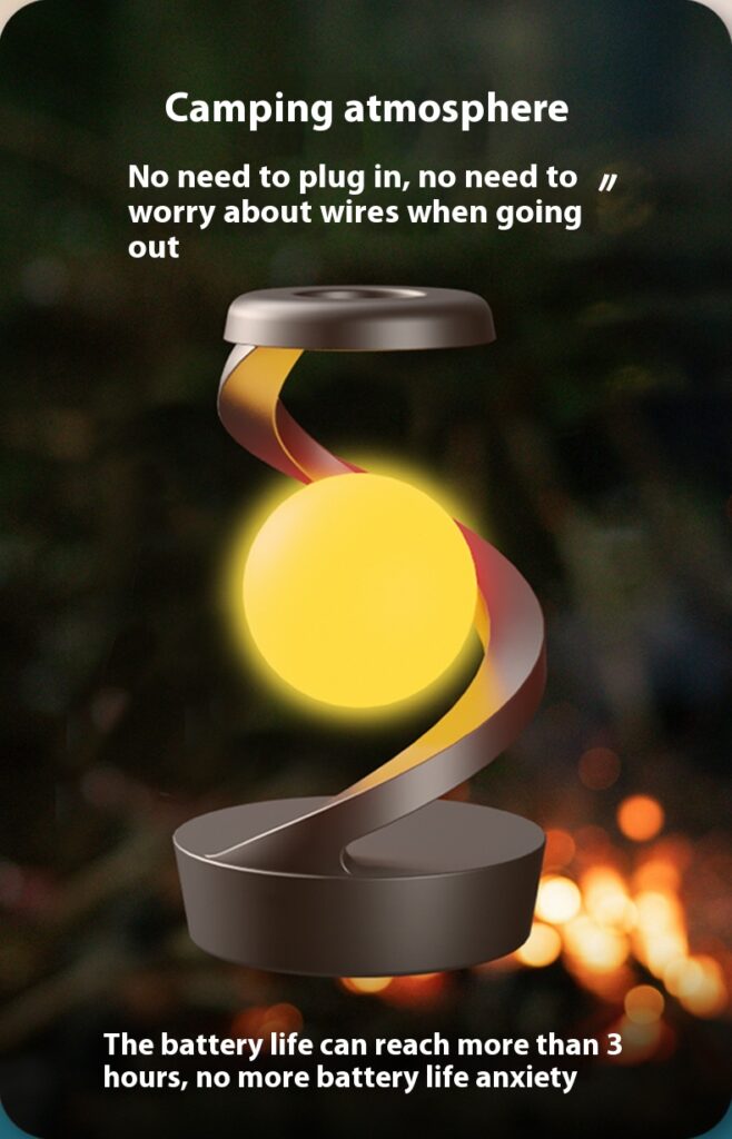 Rotating Moon Desk Lamp With Phone Wireless Charging Sensor Control Table Lamps Decorative Desktop Lamp Small Night Lamp Home Decor