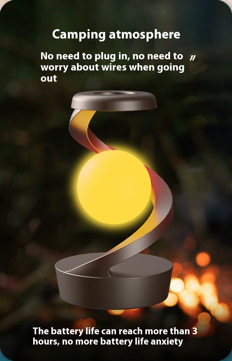 Rotating Moon Desk Lamp With Phone Wireless Charging Sensor Control Table Lamps Decorative Desktop Lamp Small Night Lamp Home Decor - Image 13