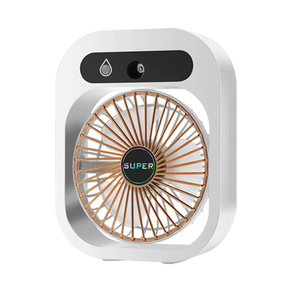 Air Conditioning Fan Desk Misting Fan Air Cooler Cooling USB Rechargeable Humidifier Portable Spray Fan With 3 Wind Speeds Mist Fan For Home - Image 16