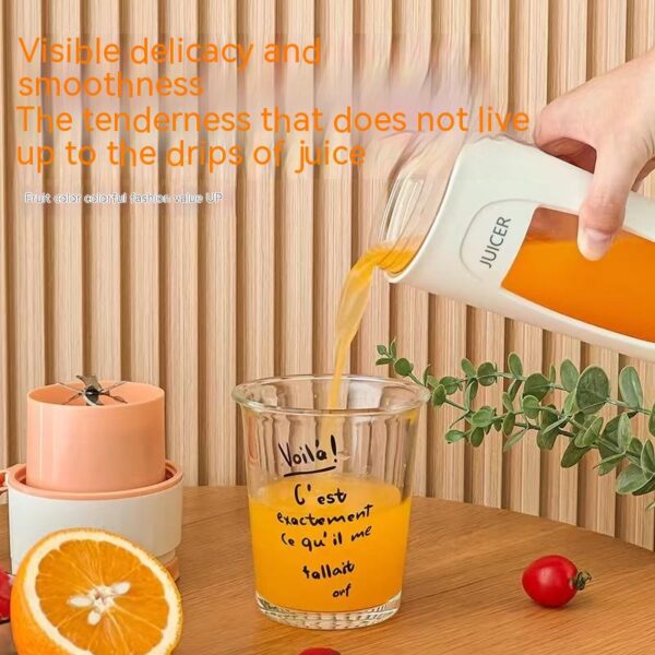 Portable Blender Electric USB Charging Outdoor Automatic Juicer Cup Juice Maker Kitchen Supplies - Image 12