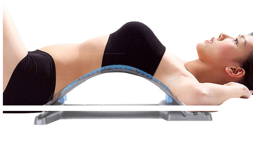 Back Stretcher Adjustable Back Cracker Massage Waist Neck Fitness Lumbar Cervical Spine Support Pain Relief - Image 12