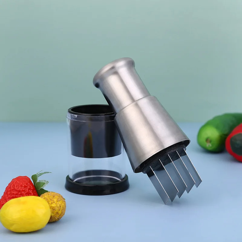 Garlic Crusher Onion Chopper Multipeler Vegetables Chopper Manual Garlic Press Machine Garlic Squeezer Kitchen Gadget - Image 10