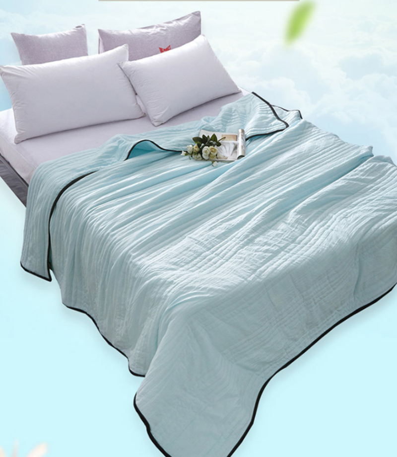 Cooling Blankets Pure Color Summer Quilt Plain Summer Cool Quilt Compressible Air-conditioning Quilt Quilt Blanket - Image 11
