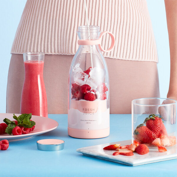 350ML Electric Juicer Blender Mixer USB Rechargeable Machine Household Portable Blender Maker Cup Kitchen Tool Kit - Image 12