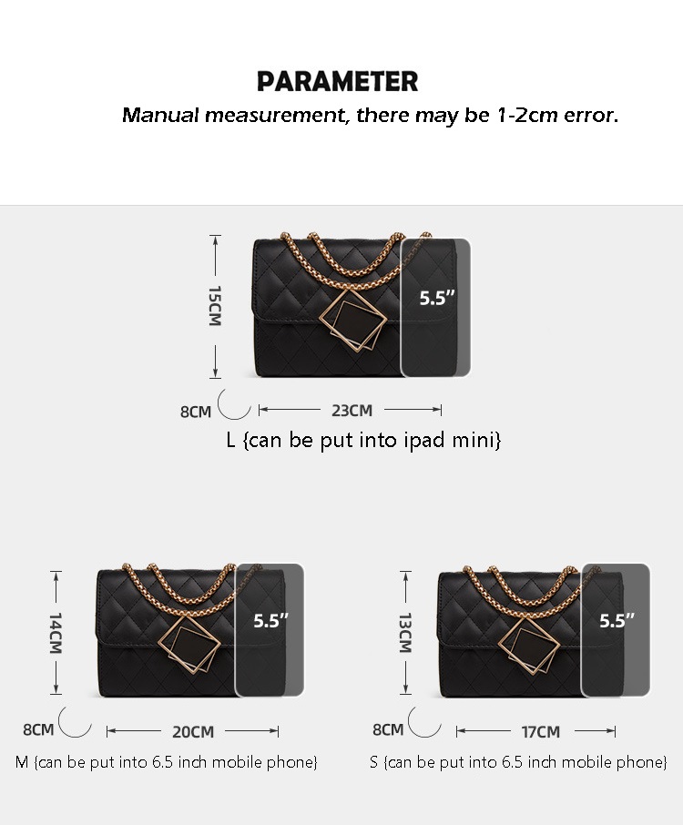 Summer Luxury Vintage Small Square Crossbody Bags Mini Women Handbag - Image 10