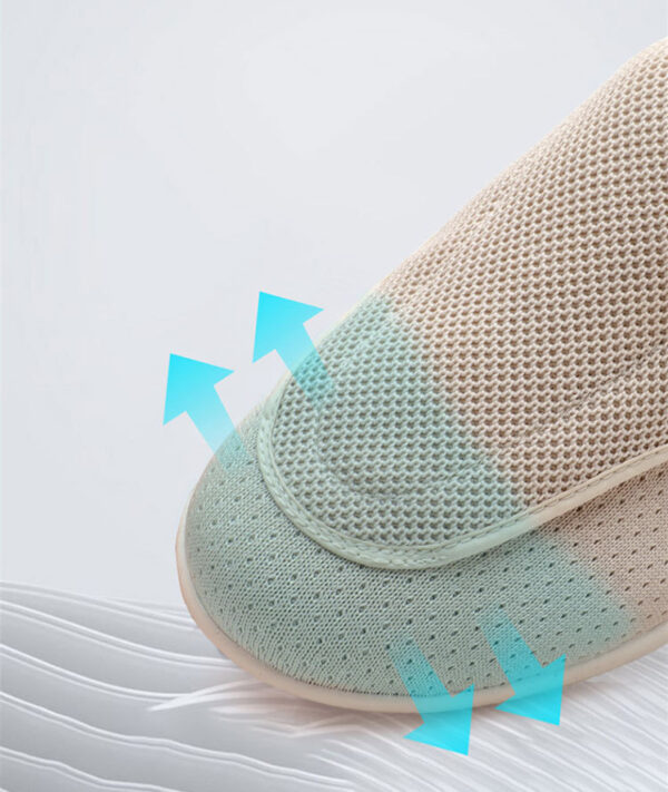 Fat And Widened Foot Thumb Valgus Elderly Shoes - Image 12