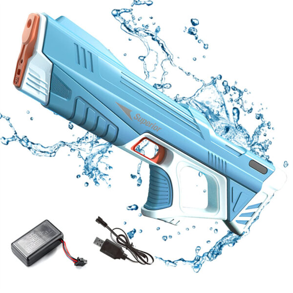 Summer Full Automatic Electric Water Gun Toy Induction Water Absorbing High-Tech Burst Water Gun Beach Outdoor Water Fight Toys - Image 22