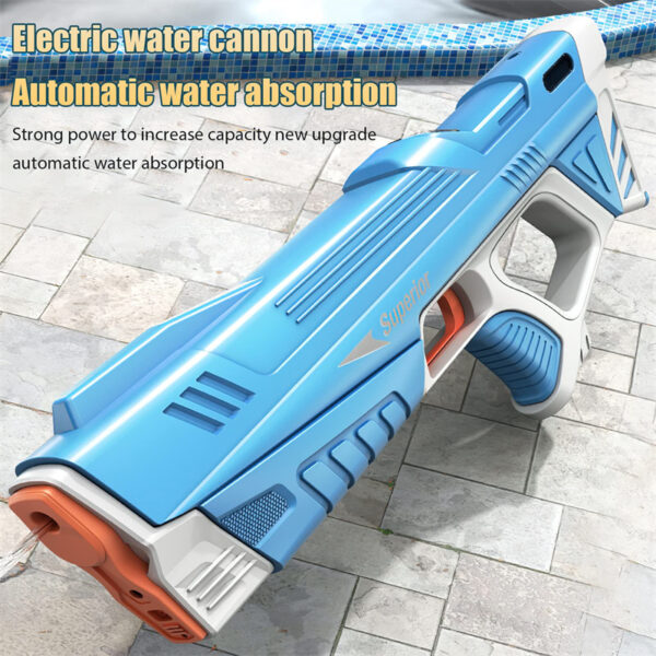 Summer Full Automatic Electric Water Gun Toy Induction Water Absorbing High-Tech Burst Water Gun Beach Outdoor Water Fight Toys - Image 20