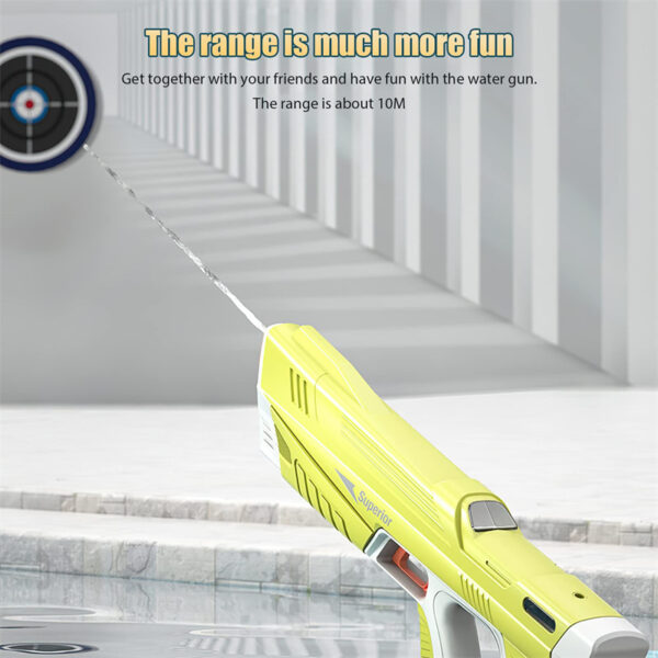 Summer Full Automatic Electric Water Gun Toy Induction Water Absorbing High-Tech Burst Water Gun Beach Outdoor Water Fight Toys - Image 19