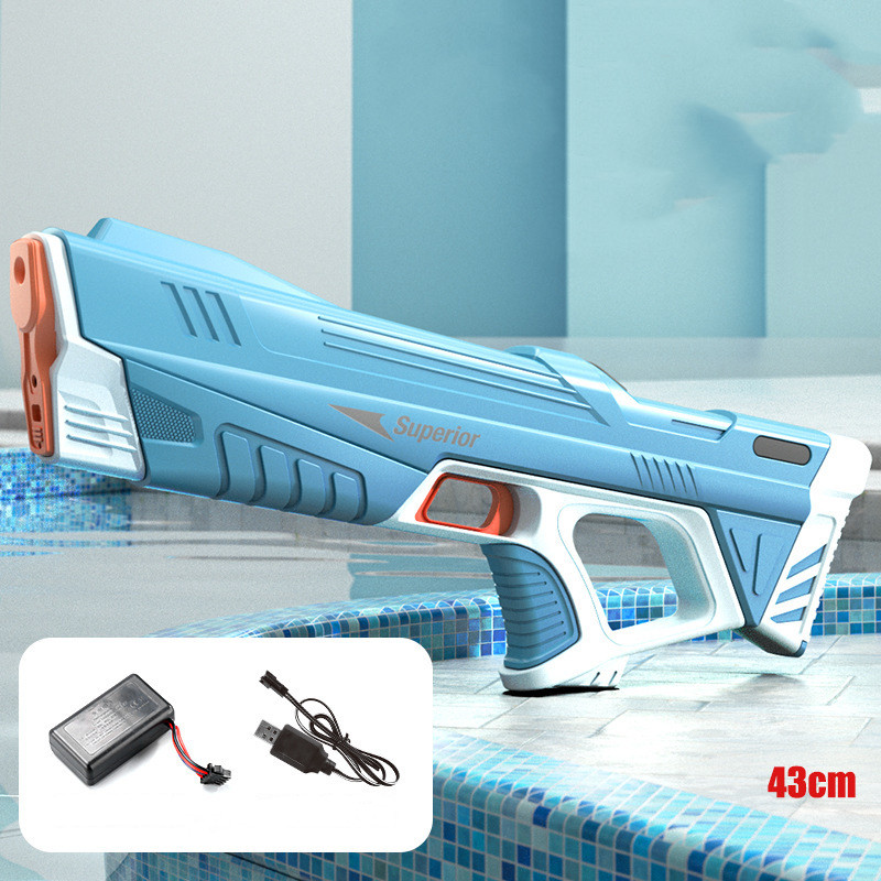 Summer Full Automatic Electric Water Gun Toy Induction Water Absorbing High-Tech Burst Water Gun Beach Outdoor Water Fight Toys - Image 12