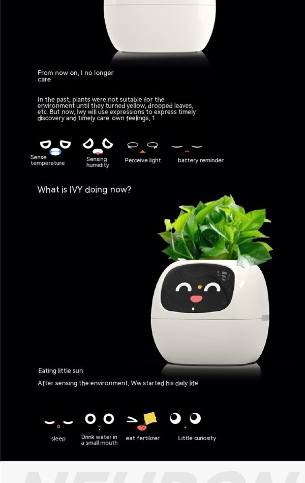 Smart Planter Endless Fun Over 49 Rich Expressions 7 Smart Sensors And AI Chips Make Raising Plants Easy And Fun - Image 21