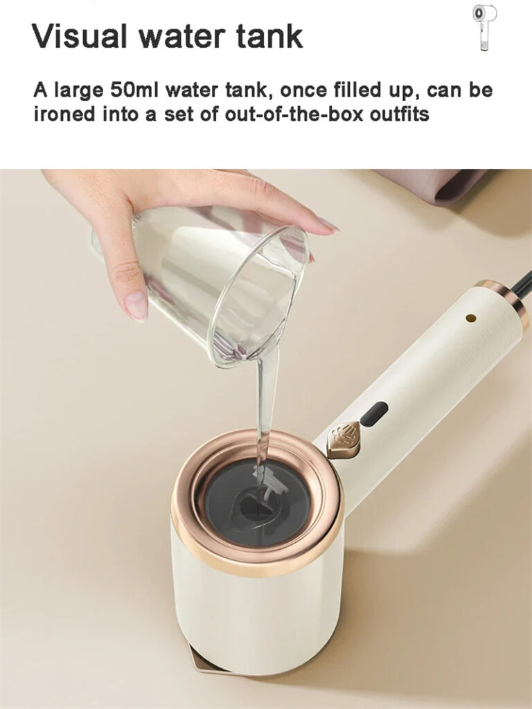 Mini Portable Handheld Garment Steamer Fabric Steam Iron For Clothes Travel Home Appliances Vertical US Plug Ironing Machine
