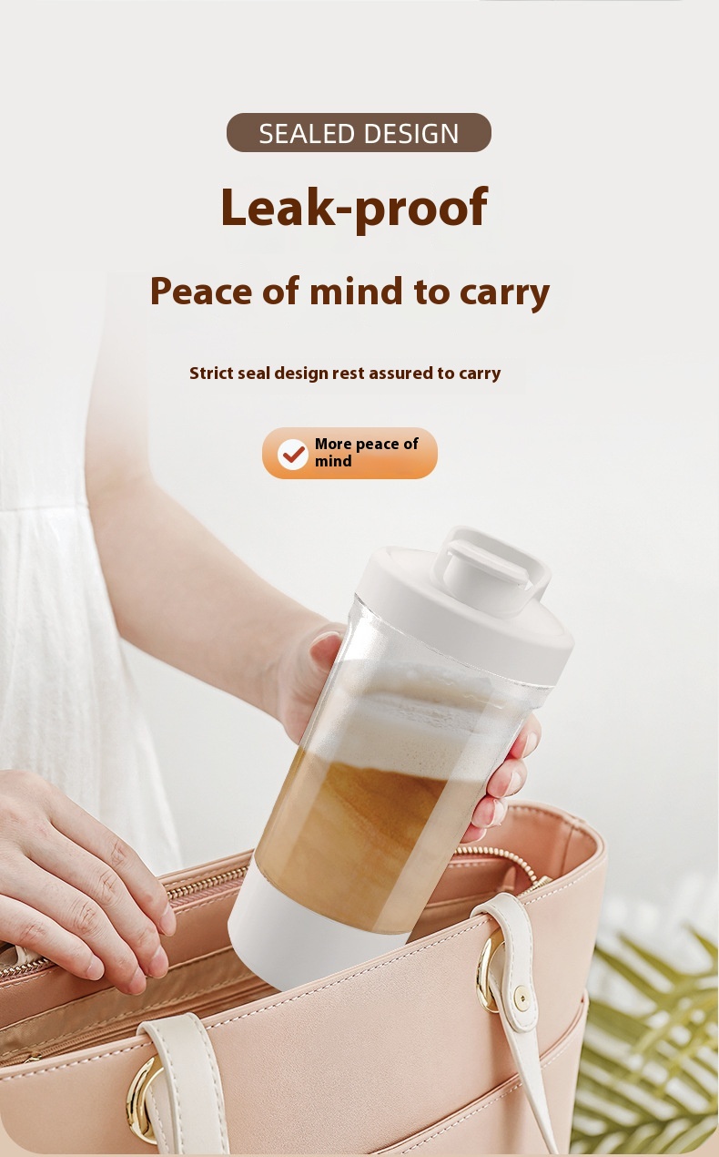 400ML 14oz Electric Protein Powder Mixing Cup Automatic Shaker Mixer Shake Bottle Milk Coffee Blender Kettle Fro Gym 1200mAh - Image 12