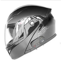Motorcycle Bluetooth Helmet Motorcycle Helmet Comes with FM - Image 4