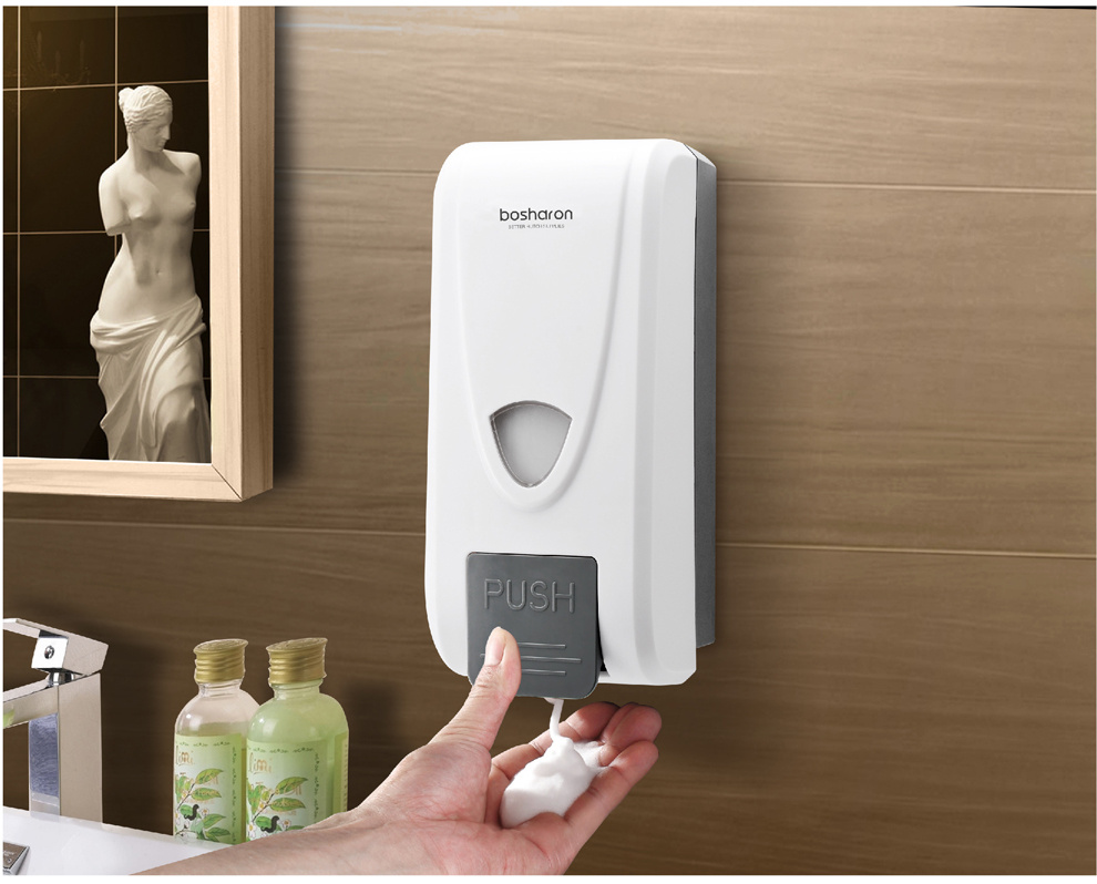 Wall-mounted hand press foam soap dispenser - Image 9