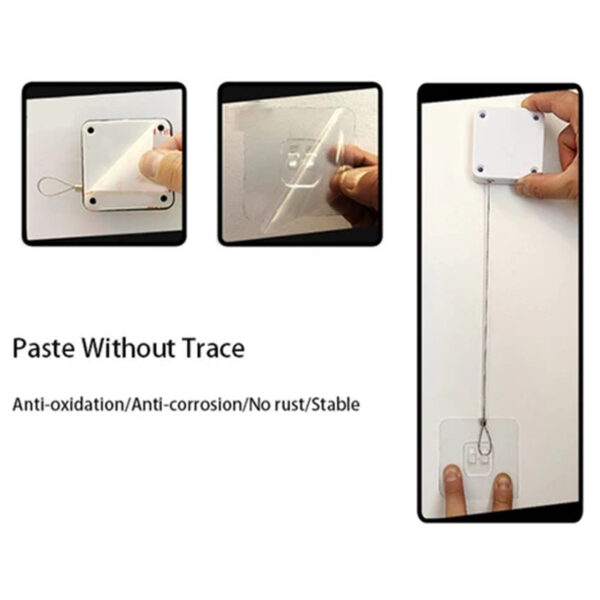 Automatic Door Closer Punch-Free Soft Close Door Closers For Sliding Door Glass Door 500g-1000g Tension Closing Device - Image 13