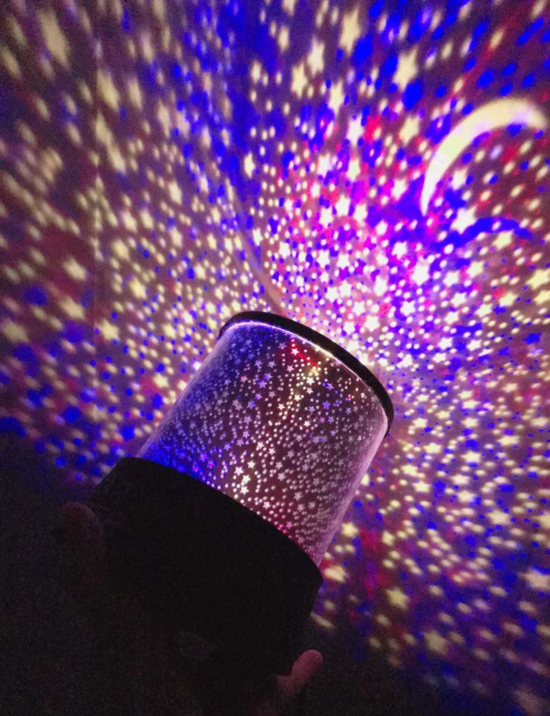 LED Night Light Projector Lamp Colorful Star Light (Random Color) - Image 11