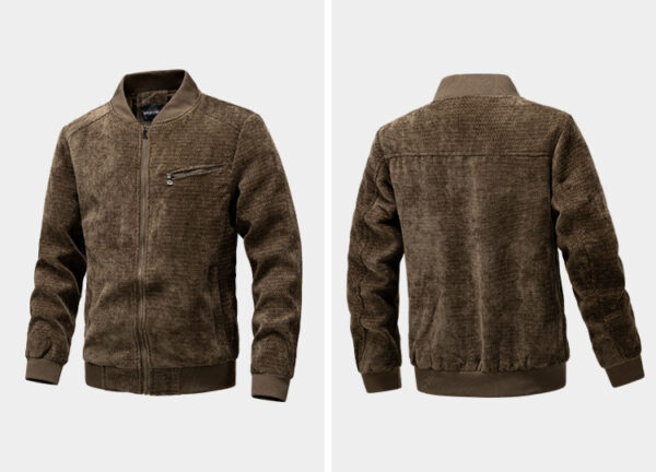 Men's Fashionable Retro Jacket Coat - Image 14