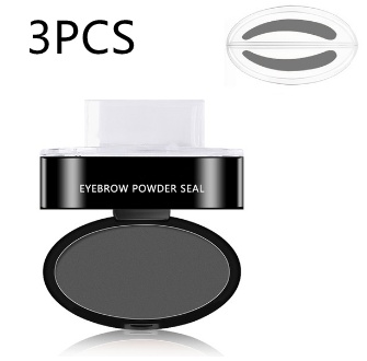 Eyebrow Powder Stamp Tint Stencil Kit Cosmetics Professional Makeup Waterproof Eye Brow Stamp Lift Eyebrow Enhancers Stencil Kit - Image 33