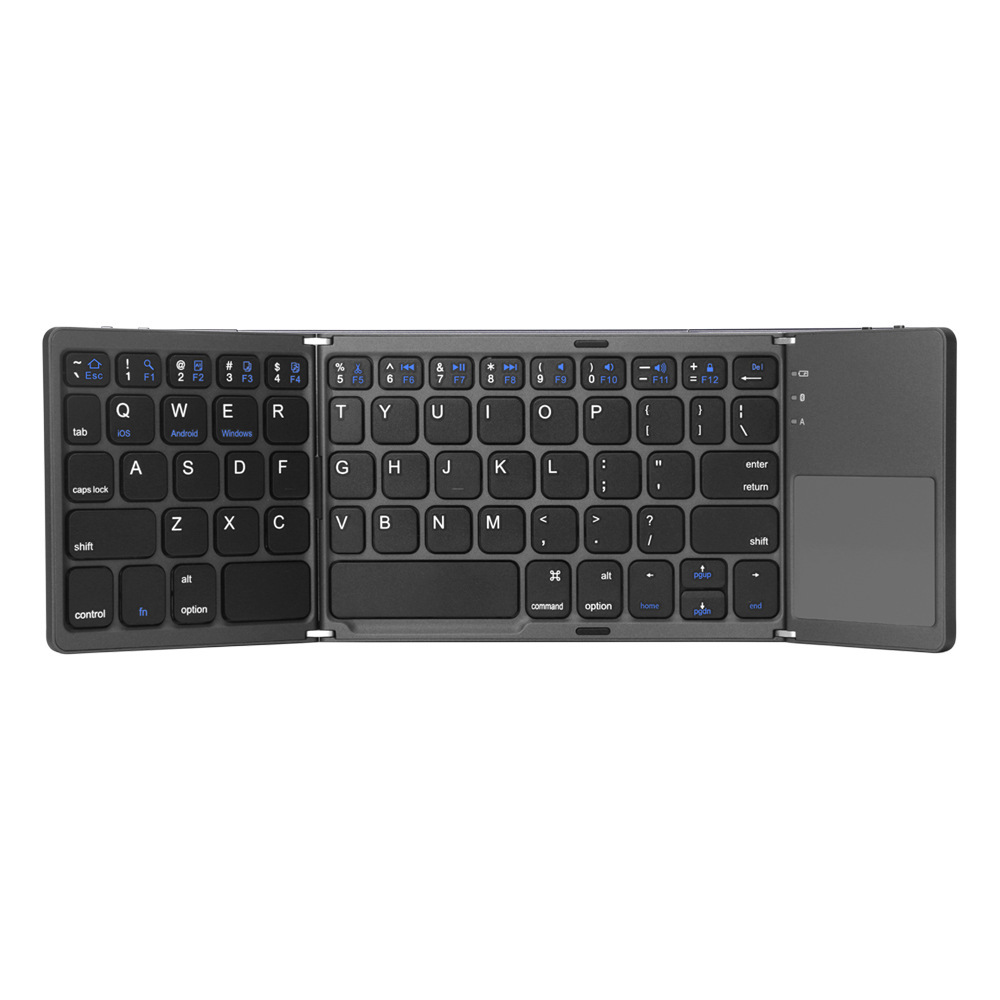 Ultra-thin Tri-fold Folding Touch Keyboard - Image 19