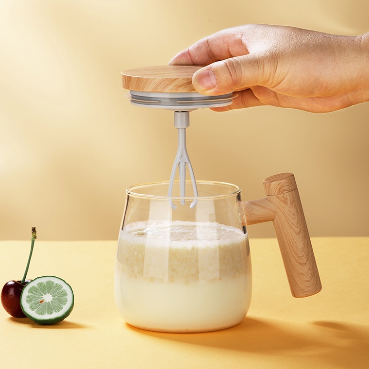 400ML Self Stirring Coffee Mug  Electric Mixing Glass Coffee CupHigh Speed Fast Automatic Coffee Cup For Gyms Dining Room Kitchen Gadgets - Image 10
