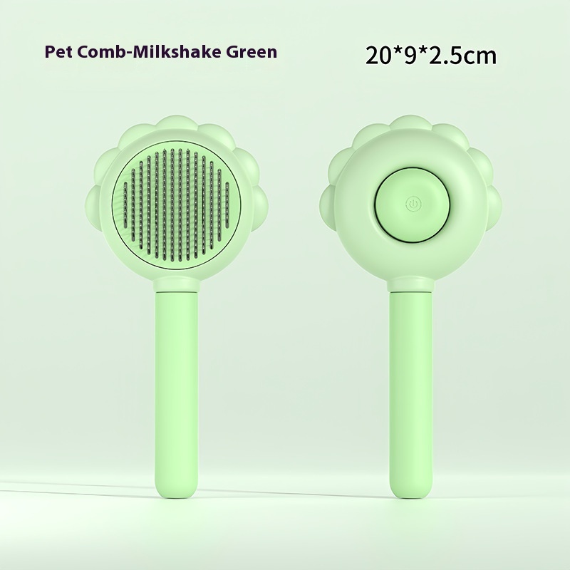2 In 1 Self Cleaning Dog Brush Comb With Spray Pets Grooming Hair Remover Combs Brush Floating Hair Pet Grooming Brush Pet Products - Image 20
