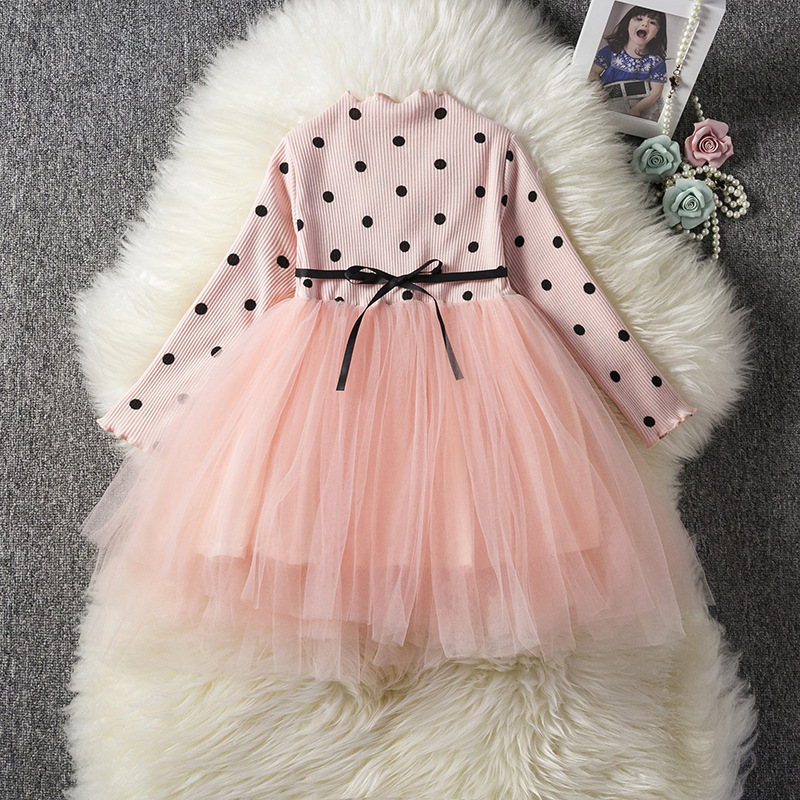 Baby Girls Spring Winter Long Sleeve Tutu Lace Dresses Infantil Newborn 1st Birthday Party Clothes Christening Gown Casual Wear - Image 20