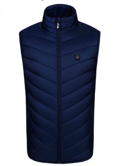 Winter Smart Heating Cotton USB Charging Heating Cotton Men's Jacket - Image 2