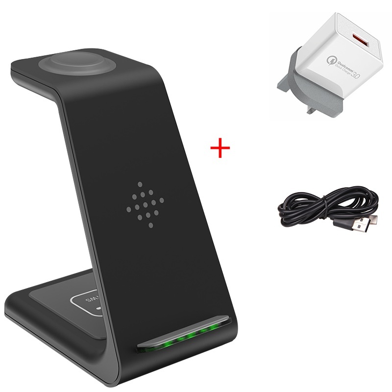 3 In 1 Fast Charging Station Wireless Charger Stand Wireless Quick Charge Dock For Phone Holder - Image 51