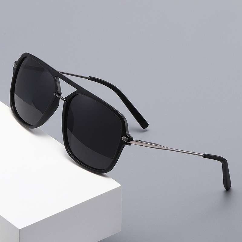 Classic Dual-Beam Sunglasses Mens Fashion Sunglasses - Image 1