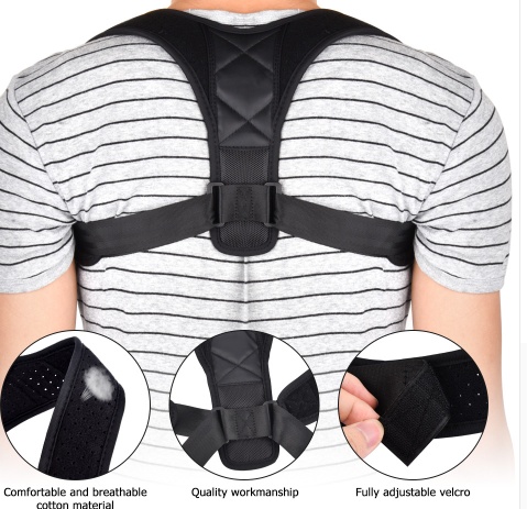 Adjustable Posture Corrector Back Support Strap Brace Shoulder Spine Support Lumbar Posture Orthopedic Belt - Image 10
