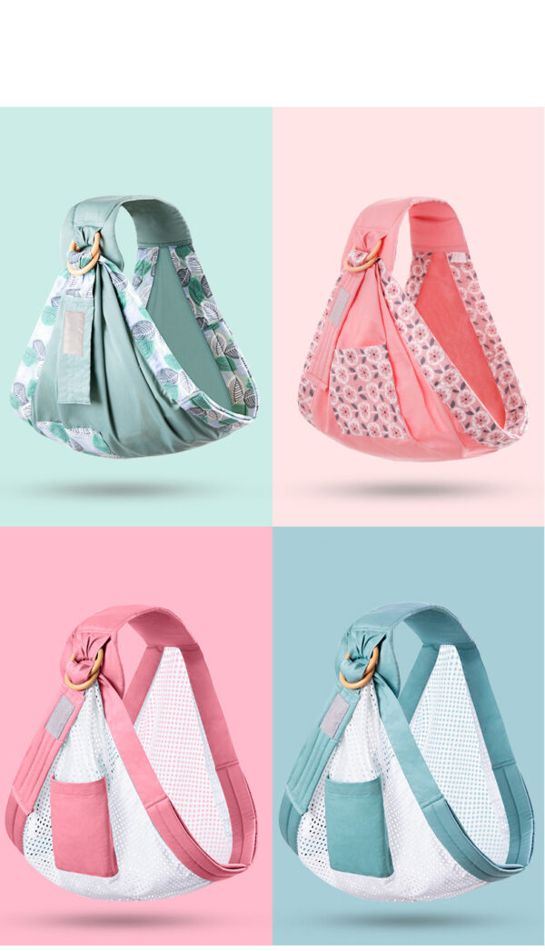 Baby Wrap Carrier Sling Adjustable Infant Comfortable Nursing Cover Soft Breathable Breastfeeding Carrier - Image 9