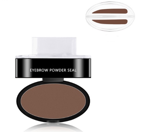 Eyebrow Powder Stamp Tint Stencil Kit Cosmetics Professional Makeup Waterproof Eye Brow Stamp Lift Eyebrow Enhancers Stencil Kit - Image 24