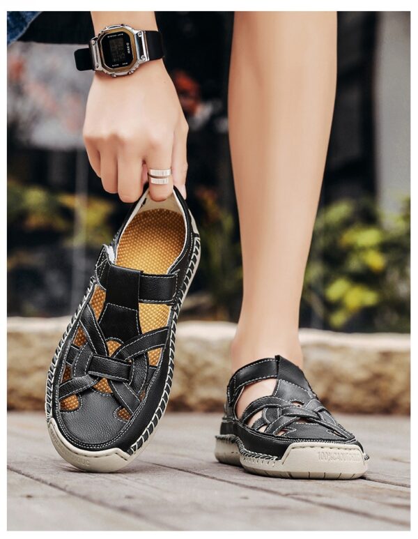 New Roman-style Flat Woven Soft-soled Lightweight - Image 10