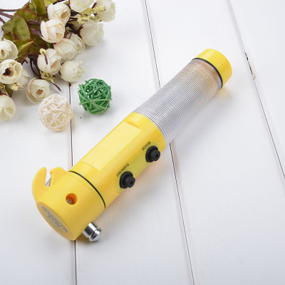 Car Auto LED Torch Flashlight Emergency Safety Hammer Belt Cutter Escape Tools - Image 5